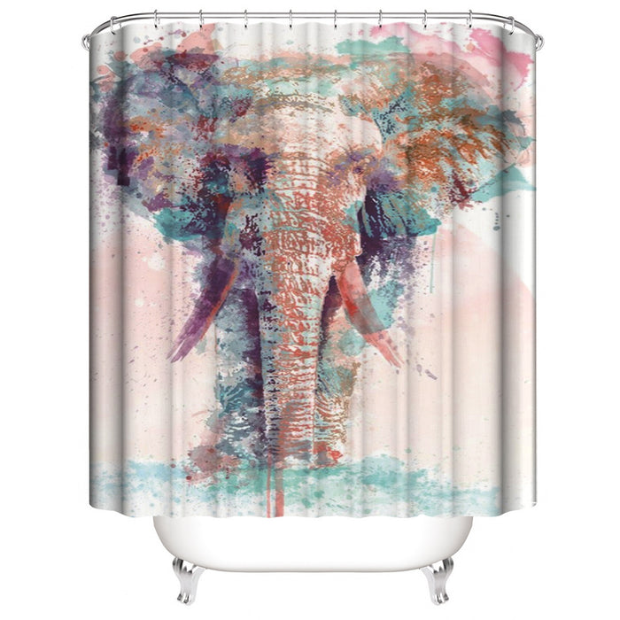 Elephant Shower Curtain