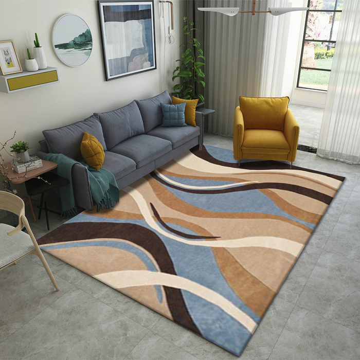 Luxurious Abstract Gradient Carpet