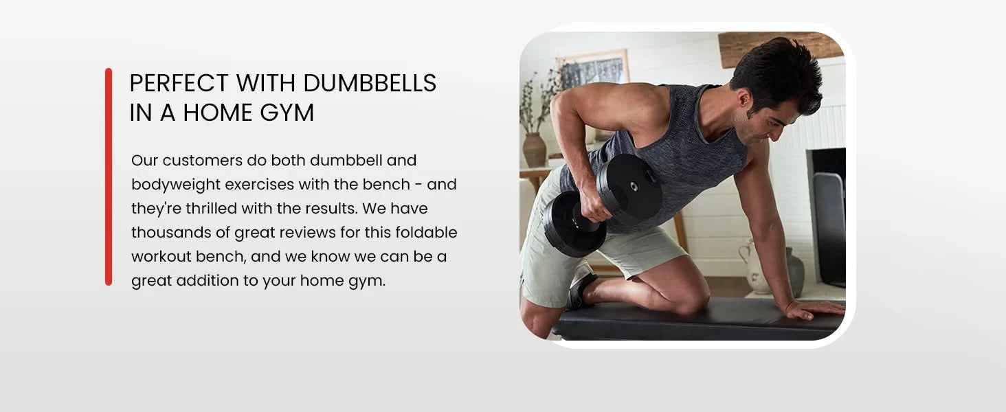 Finer Form Foldable Flat Bench