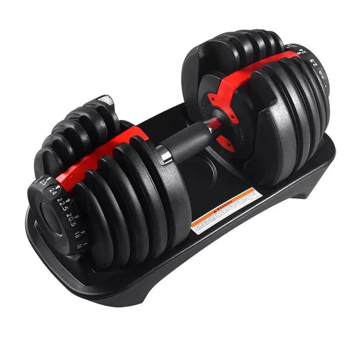 24KG Adjustable Automatic Dumbbell Set for Home Gym Fitness