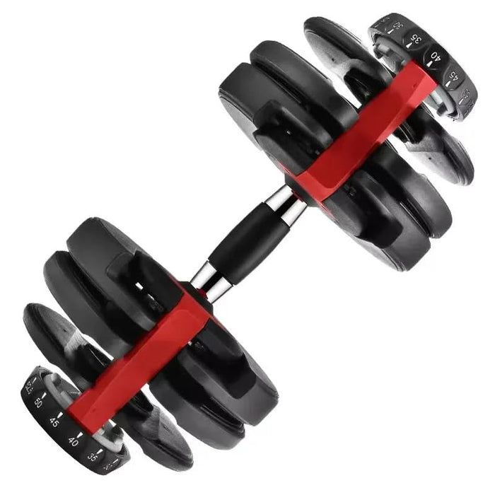 24KG Adjustable Automatic Dumbbell Set for Home Gym Fitness