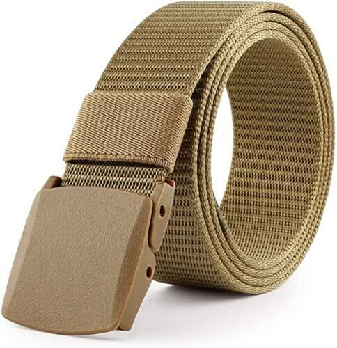 Men's Adjustable Military Tactical Nylon Canvas Belt