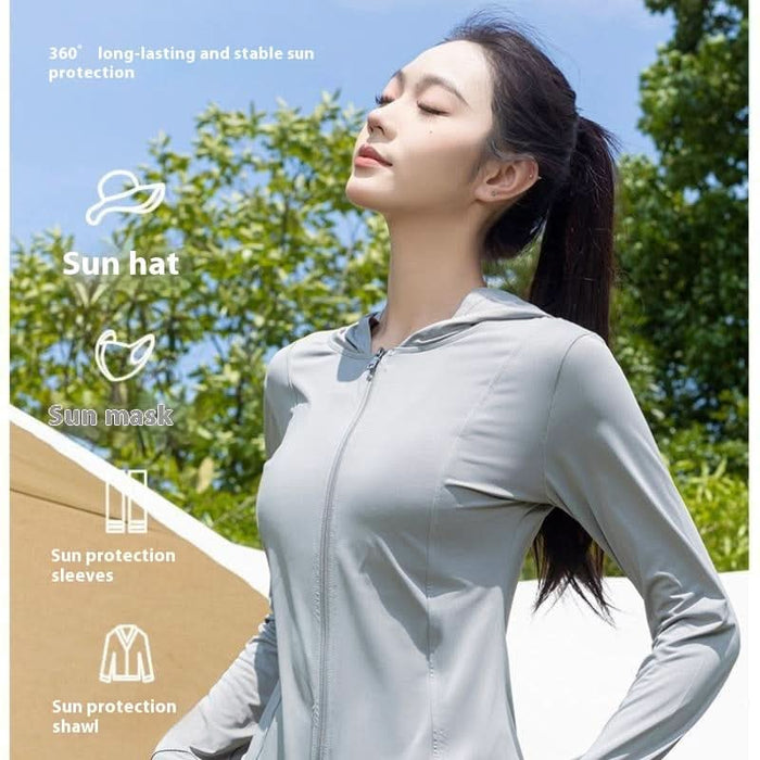 Women's Lightweight Ice Silk Sun Protection Clothing