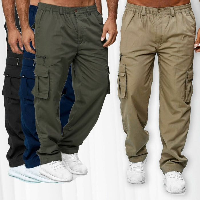 Men's Casual Multi-Pocket Cargo Pants