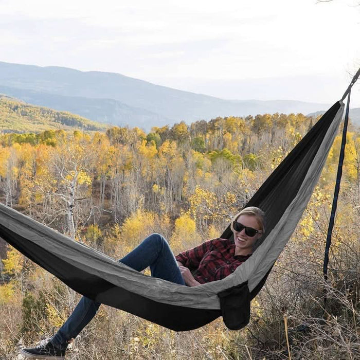 Double Camping Parachute Hammock for Outdoor & Travel