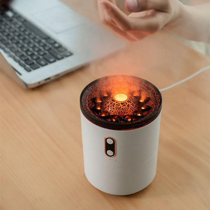 Creative Ultrasonic Volcano Essential Oil Humidifier