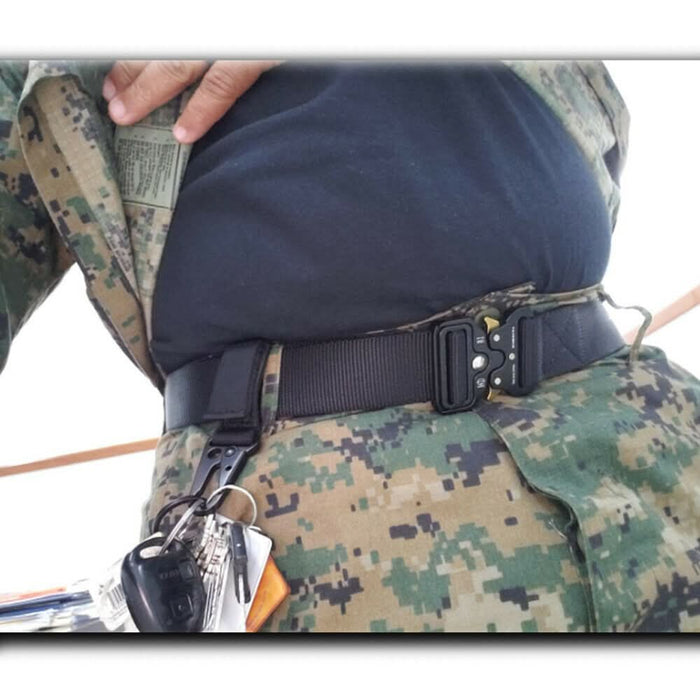 Heavy-Duty Military Tactical Nylon Belt for Security