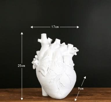 Nordic Style Heart Art Flower Pot Decor