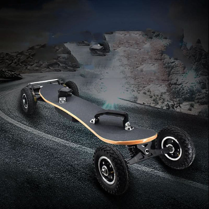 Independent Suspension Shock-Absorbing Skateboard