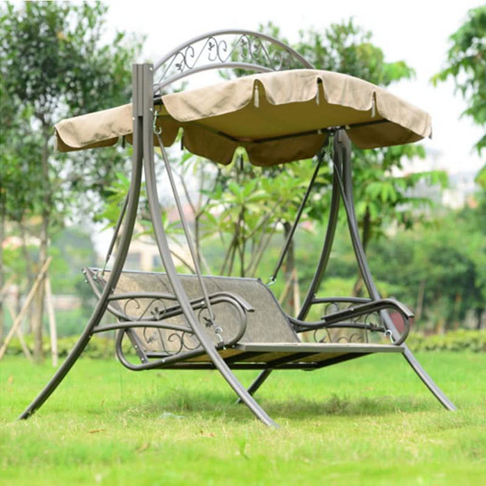 Outdoor Iron Swing Rocking Chair