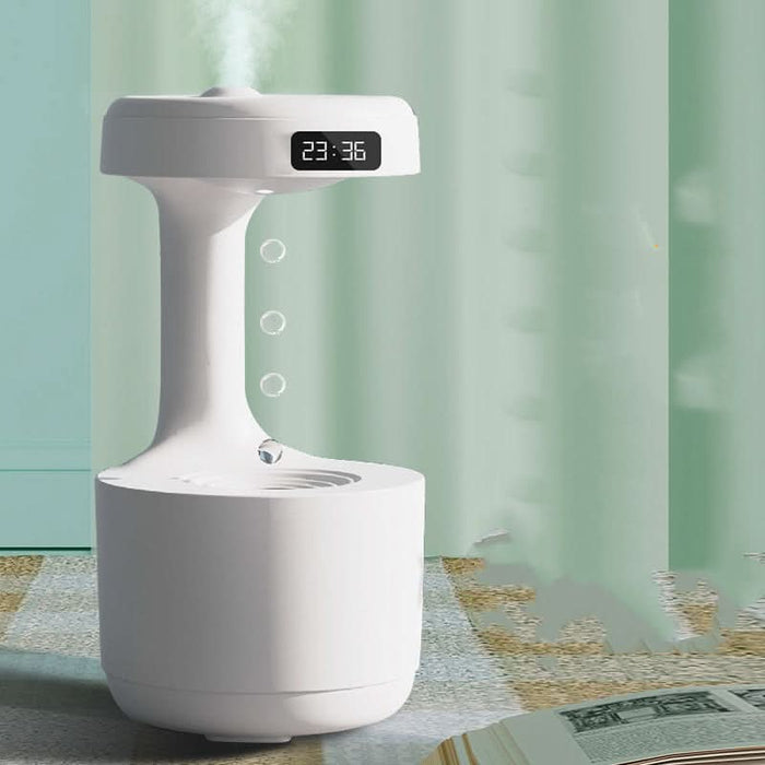 Anti-Gravity Humidifier with Clock