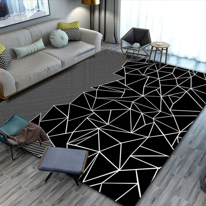 Modern Minimalist Carpet Geometric Abstract Carpet