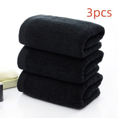 Absorbant Black Towels